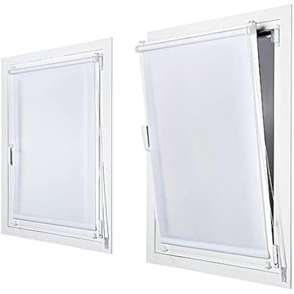 Stor Planet - Stor Planet White Clip&amp;Fix rullgardin 75 (b) x 180 (h) cm.