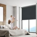 Miniatyrbild 4 av 4: YUENFONG Marquise de balcon 160 x 250 cm Vertikal markis med vev Solskydd Visuellt skydd, Antracit