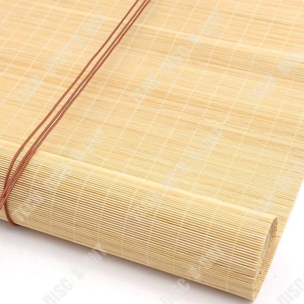 TD utomhus bambu rullgardin 1,5x2m mörkläggning bambu rullgardiner Brun bambu rullgardin Naturlig bambu rullgardin