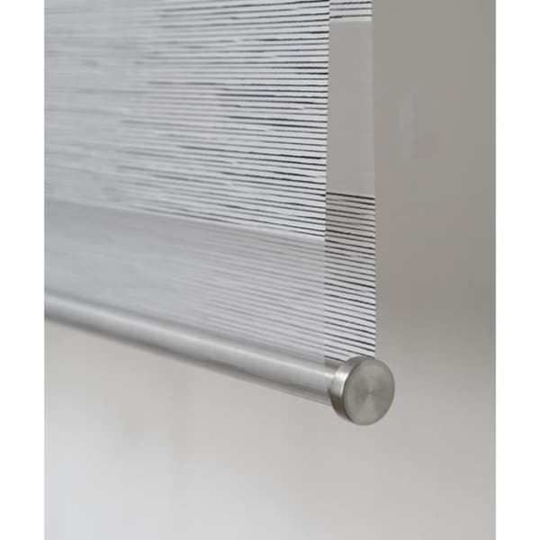 MADECOSTORE Butik Enrouleur Dag Natt Must - Vit och svart - L154 x H220cm
