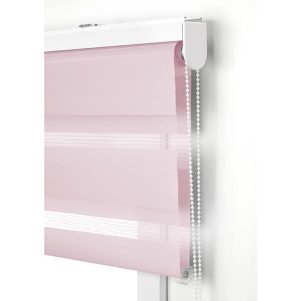 Natt- och dagrullgardin - Natt- och daggardin Storlek 65x250 - Natt- och daggardin Rosa Färg | BLINDECOR