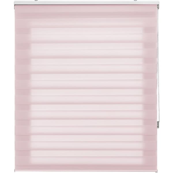 Natt- och dagrullgardin - Natt- och daggardin Storlek 65x250 - Natt- och daggardin Rosa Färg | BLINDECOR