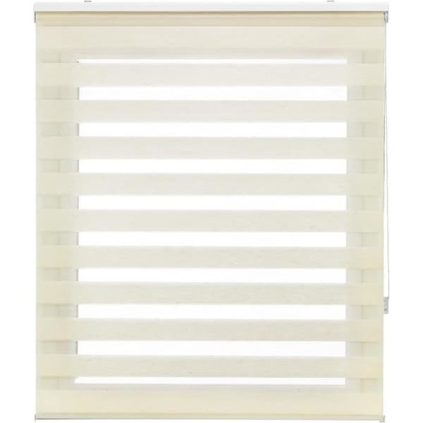 Blinddecor Lira Store enrouleur dag natt tyg dubbel Lin 90 x 180 cm