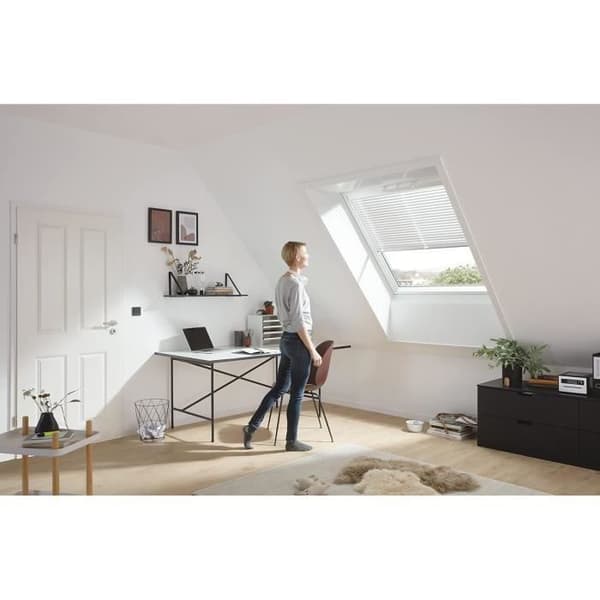 Aluminium Venedig För Takfönster Roto i Designo R4R7 och Classic K 4373 Storlek 114118 1111 Vit