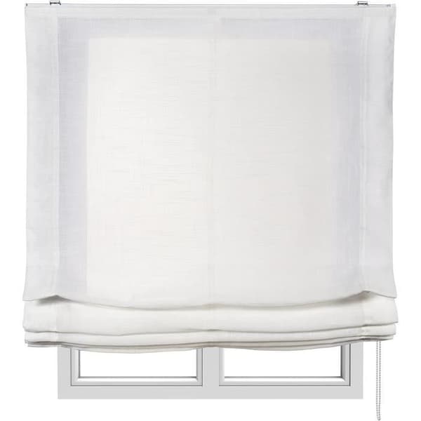 Förvaringsbåt Fällbar utan stång, Vit rullgardin 150 x 250 cm - Estores Basic