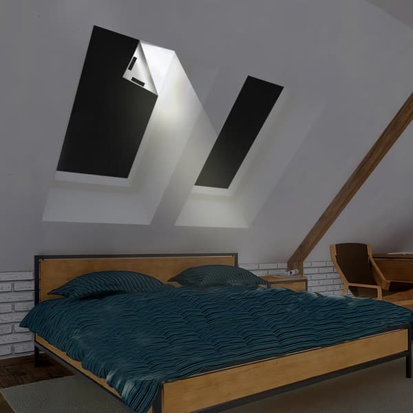 Fönster mörkläggningstyg takfönster mörkläggande solskydd 100% takfönster, 100*145cm