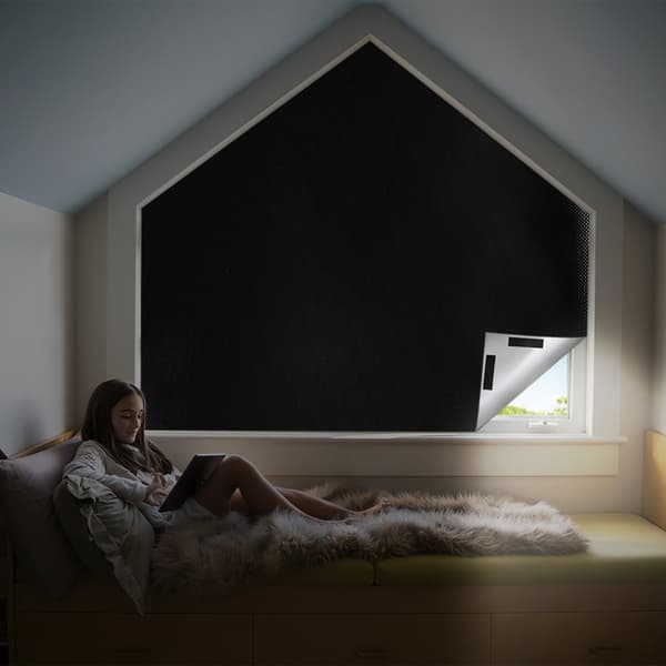 Fönster mörkläggningstyg takfönster mörkläggande solskydd 100% takfönster, 300*145cm