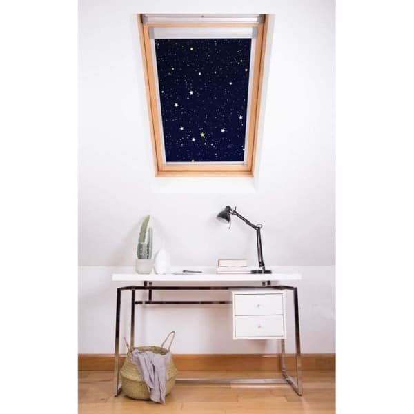 Bloc Blinds Bloc Blinds Skylight Blackout Blind, Polyester, Marinblå - 102