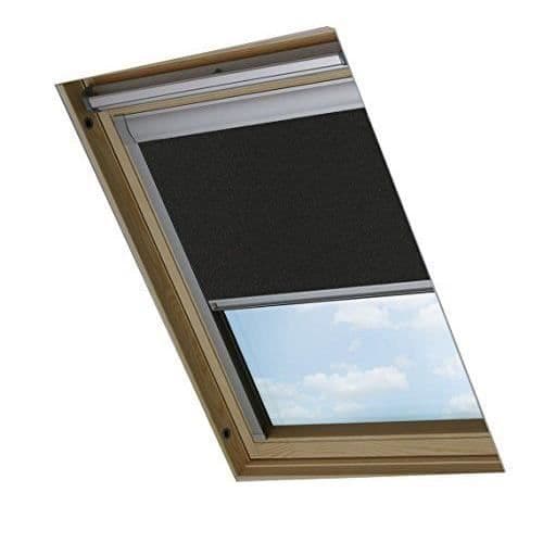 Block Skylight Blind Block Skylight Persienn 578/98 för Fakro Blockout takfönster, svart - 578/98