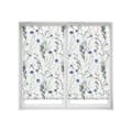 Miniatyrbild 1 av 4: Pack x 2 EasyFix Genomskinliga rullgardiner, UTAN VERKTYG - Persienner Storlek 80x150 - Libellule Model Blind | BLINDECOR