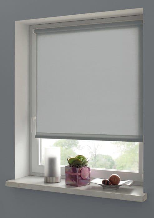 Fönstergardin Deco company - 23-1389 - Rullgardin, Polyester, Ljusgrå, 60 x 150 cm