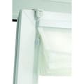 Miniatyrbild 2 av 4: GARDINIA Rullgardin i Clipser, Transparent, Monteringskit ingår, Rullgardin med 2 EASYFIX-skenor, Vit, 70 x 140 cm 3392