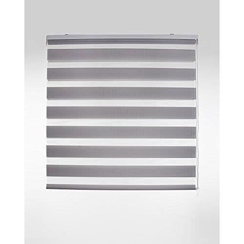 Blindecor ND200 Blind-Double mörkläggningstyg dag och natt 100 x 180 cm grått