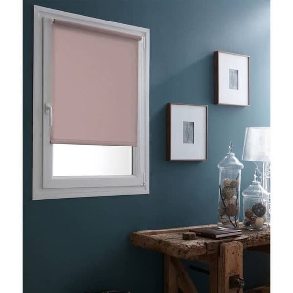 MADECOSTORE Förvaringslösning Easy Tamisant Utan Borrning - Rosa - L46 x H170cm