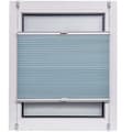 Miniatyrbild 2 av 3: Butik plissé bivax - Sunl - INES - 90 x 220 cm - Vit - Filtrering - Plast