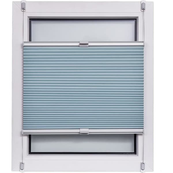 Butik plissé bivax - Sunl - INES - 90 x 220 cm - Vit - Filtrering - Plast