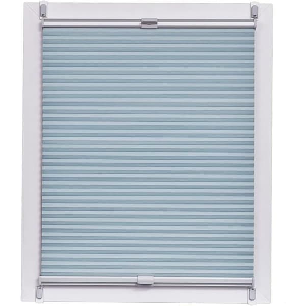 Butik plissé bivax - Sunl - INES - 90 x 220 cm - Vit - Filtrering - Plast