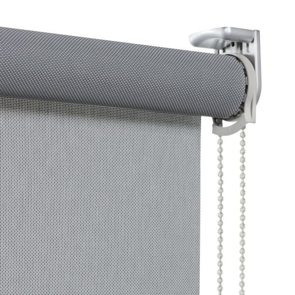 VIEWTEX Butik Rullgardin - Öppningsgrad 10% Grå 75X190cm