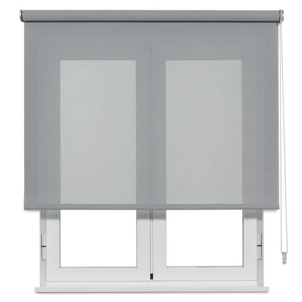 VIEWTEX Butik Rullgardin - Öppningsgrad 10% Grå 75X190cm