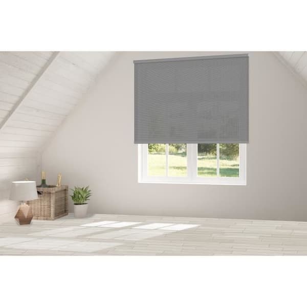 VIEWTEX Butiks Enrouleur Skärm - Öppningsgrad 10% Grå 90X190cm