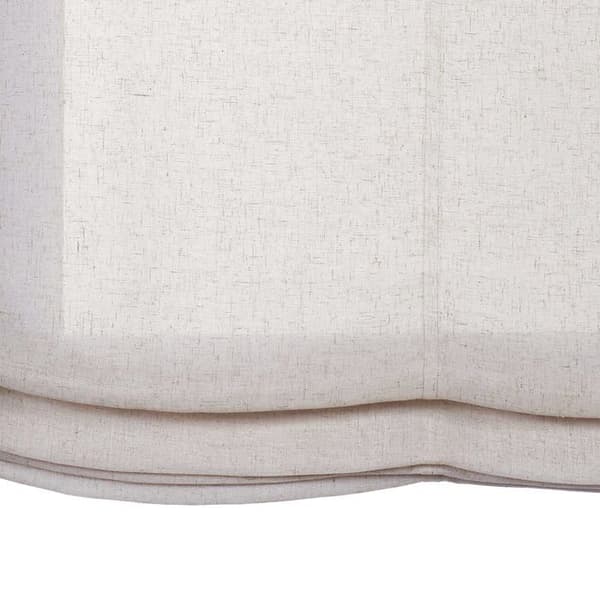 Fönstergardin Estores basic - 2581131 - Vikbar flytgardin utan stänger, utrullande Paket Beige 75 x 175 cm