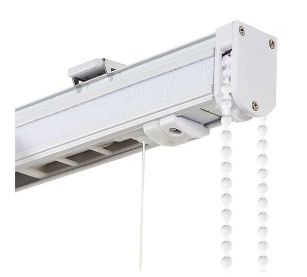 Fönstergardin Estores basic - 2581131 - Vikbar flytgardin utan stänger, utrullande Paket Beige 75 x 175 cm