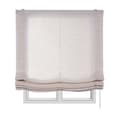 Miniatyrbild 1 av 4: Fönstergardin Estores basic - 2581131 - Vikbar flytgardin utan stänger, utrullande Paket Beige 75 x 175 cm