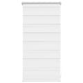 Miniatyrbild 2 av 2: Rullgardin randig vit 40 x 100 cm transparent
