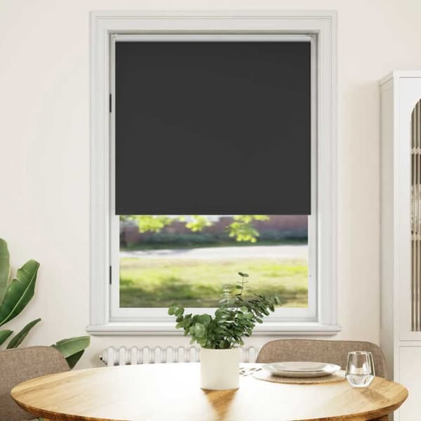 Rullgardin svart 80 x 175 cm mörkläggande