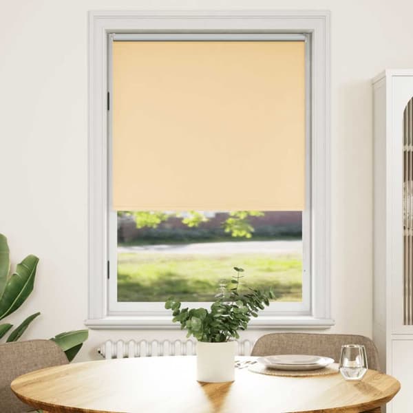 Rullgardin beige 100 x 175 cm mörkläggande