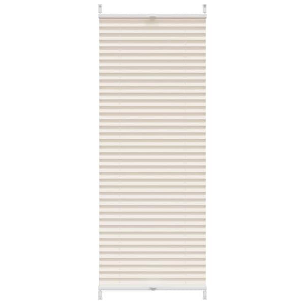 Plisségardin 50x150 cm creme