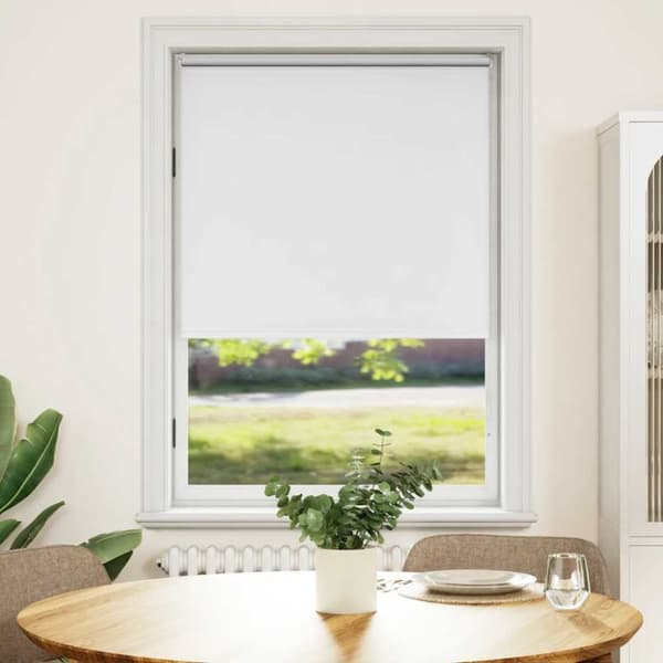 Rullgardin för mörkläggning 120 x 175 cm vit