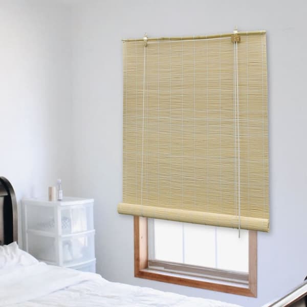 Rullgardin bambu 140x220 cm naturlig