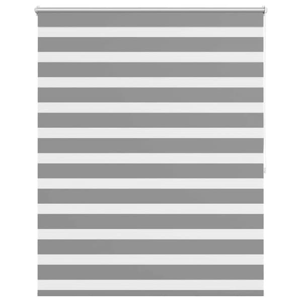 Rullgardin Zebra 120 x 175 cm grå