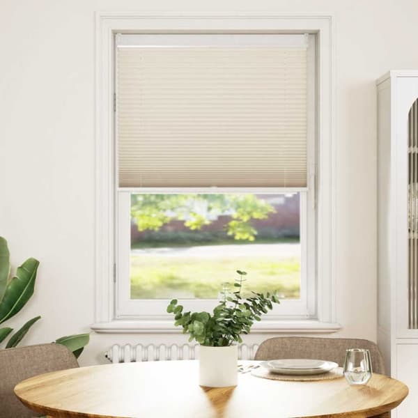 Plisségardin 70x150 cm creme