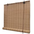 Miniatyrbild 1 av 2: Rullgardin bambu 150 x 220 cm brun