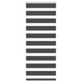 Miniatyrbild 1 av 2: Rullgardin zebra svart 60x150 cm tyg bredd 55,9 cm polyester