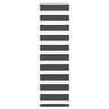 Miniatyrbild 1 av 2: Rullgardin zebra svart 50x150 cm tyg bredd 45,9 cm polyester