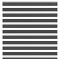 Miniatyrbild 1 av 2: Rullgardin zebra svart 145x150 cm tyg bredd 140,9cm polyester