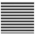 Miniatyrbild 1 av 2: Rullgardin zebra svart 155x150 cm tyg bredd 150,9cm polyester