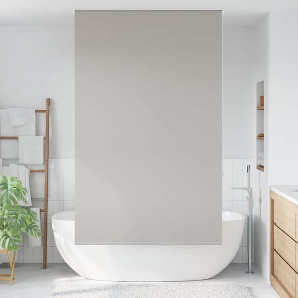 Rullgardin för dusch 130x240 cm tyg bredd 126 cm