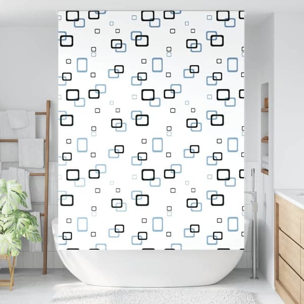 Rullgardin för dusch 150x240 cm tyg bredd 146 cm