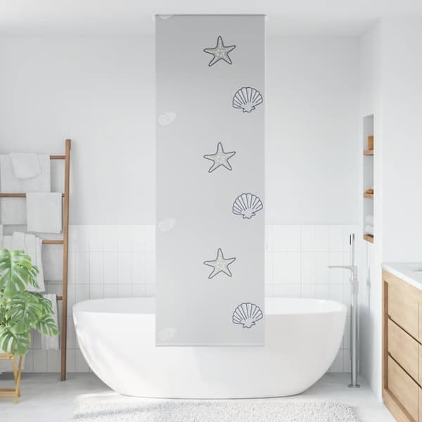 Rullgardin för dusch 60x240 cm tyg bredd 56 cm