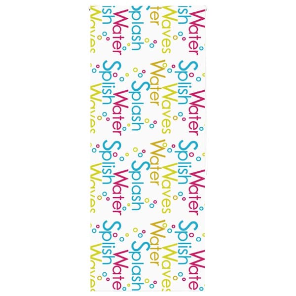 Rullgardin för dusch 110x240 cm tyg bredd 106 cm