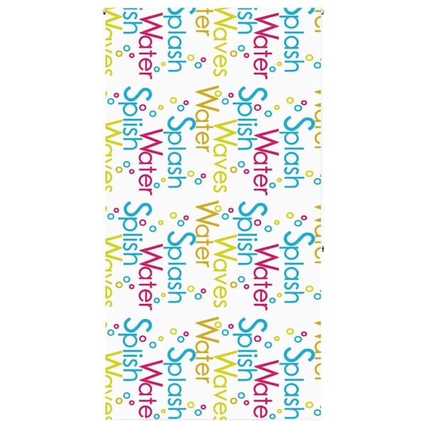 Rullgardin för dusch 130x240 cm tyg bredd 126 cm