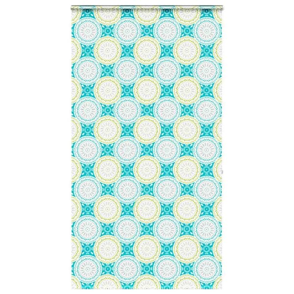 Duschrullgardin med kassett 120x240 cm tyg bredd 116 cm