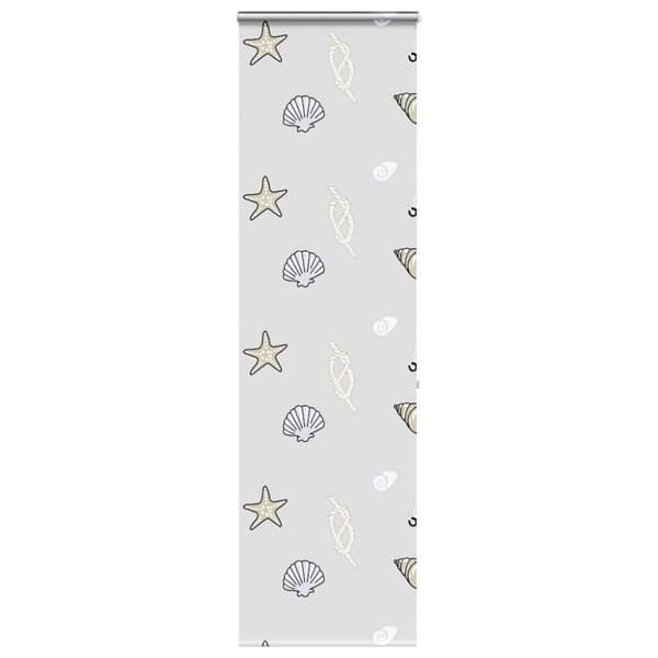 Duschrullgardin med kassett 60x240 cm tyg bredd 56 cm