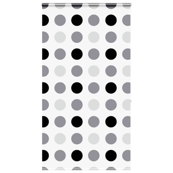 Duschrullgardin med kassett 140x240 cm tyg bredd 136 cm