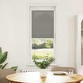 Miniatyrbild 2 av 2: Plisserad persienn antracit 45x150cm tyg bredd 44,4cm polyester