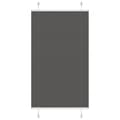 Miniatyrbild 1 av 2: Plisserad persienn svart 75x150 cm tyg bredd 74,4 cm polyester
